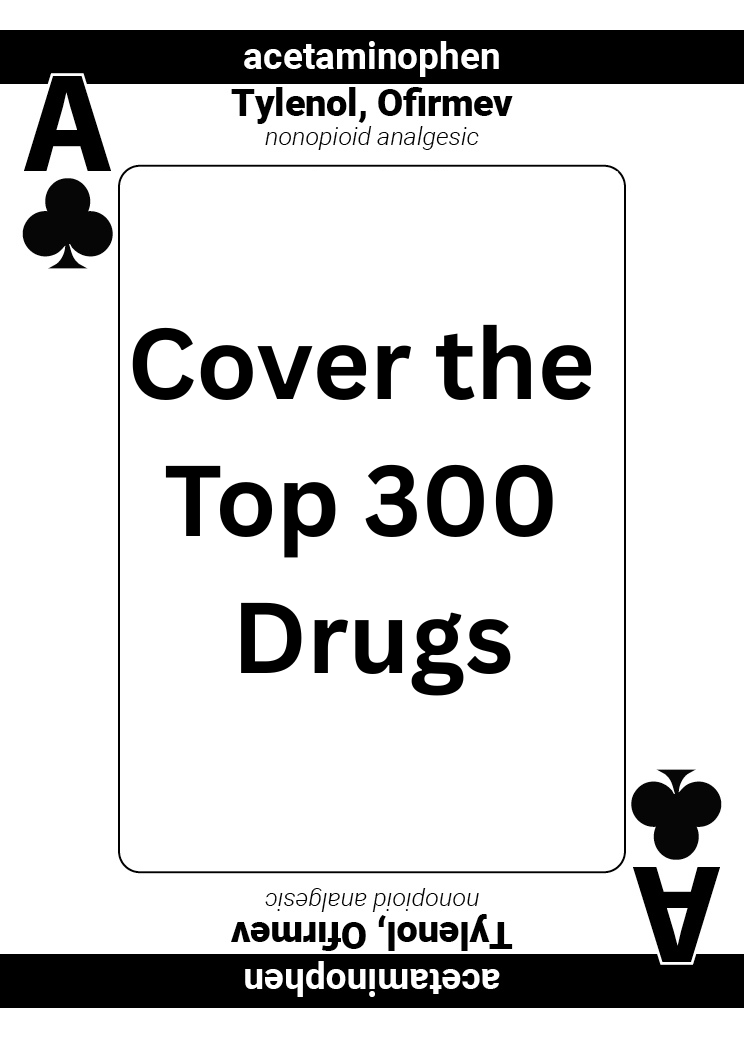 Covers the Top 300 medications